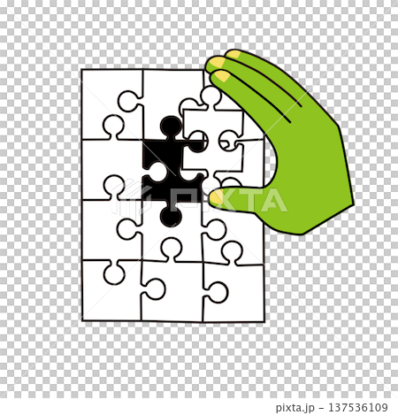 Problem solving business concept with hands fitting puzzle pieces Tags Problem solving business concept with hands fitting puzzle pieces Tags 137536109