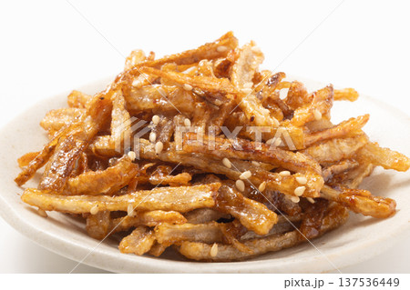 甘辛ごぼう(揚げ) 甘辛ごぼう(揚げ) 137536449