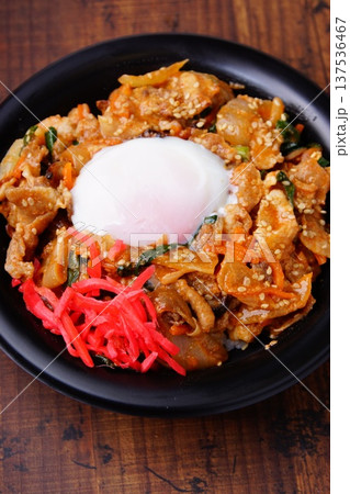 プルコギ丼 プルコギ丼 137536467