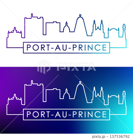 Port au Prince skyline. 137536792