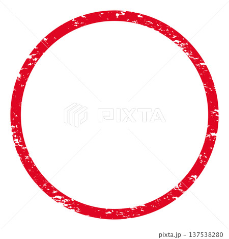 掠れた赤いフレーム 137538280