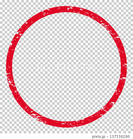 掠れた赤いフレーム 137538280