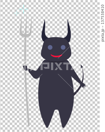 虫歯菌のかわいいキャラクターイラスト 137538410