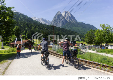 Amazing view of the Alpine mountains. District of Garmisch-Partenkirchen, Upper Bavaria, Germany. June 13, 2025 Amazing view of the Alpine mountains. District of Garmisch-Partenkirchen, Upper Bavaria, Germany. June 13, 2025 137538959