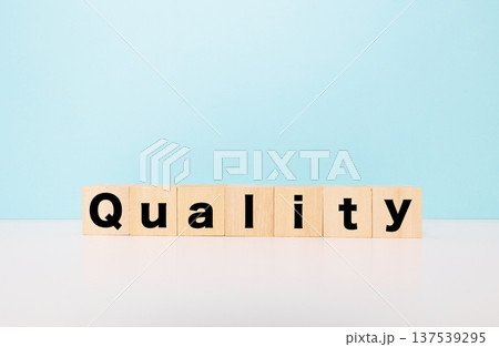 Qualityブロック文字 Qualityブロック文字 137539295
