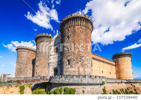 Naples., Italy. Medieval Castel Nuovo of Napoli Naples., Italy. Medieval Castel Nuovo of Napoli 137539440