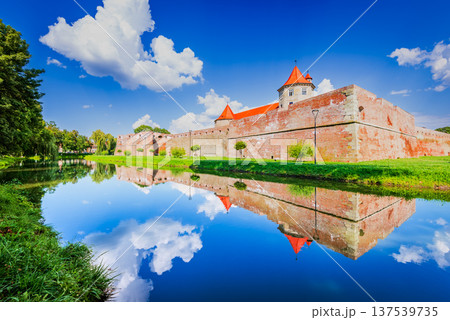Fagaras Citadel, Transylvania historical heritage in Romania. 137539735