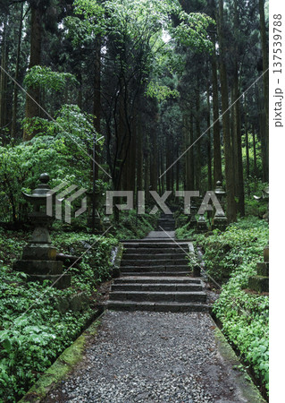熊本県阿蘇 上色見熊野座神社 熊本県阿蘇 上色見熊野座神社 137539788