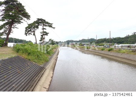 東名運河:不老橋(松島湾方向を望む) 東名運河:不老橋(松島湾方向を望む) 137542461