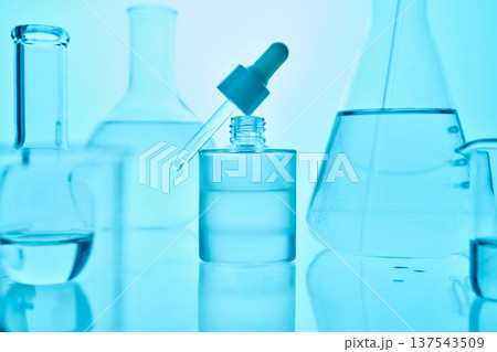 Scientific laboratory research developing cosmetic skincare products Scientific laboratory research developing cosmetic skincare products 137543509