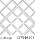 Abstract Diagonal Seamlesss Geometric Checked Pattern. 137546108