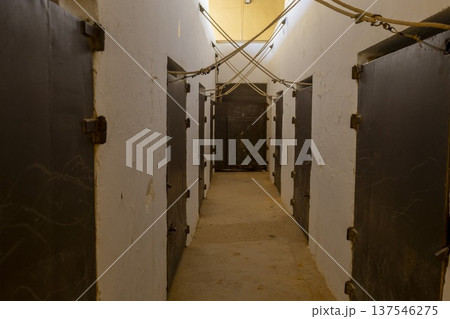 Exploring the bullfighting museum in Ronda, Spain located near Plaza de Toros with its historic holding cells and exhibits Exploring the bullfighting museum in Ronda, Spain located near Plaza de Toros with its historic holding cells and exhibits 137546275