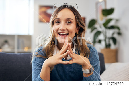 Woman, therapist and talking on sofa in psychology, advice or holistic discussion of mental health or trauma in therapy office. Professional, psychologist and person speaking of anxiety on couch 137547664