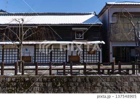 雪景色のNIPPONIA佐原商家町ホテル 137548905