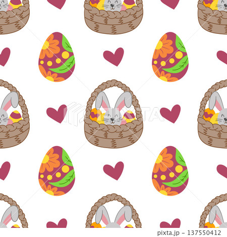 Seamless pattern. Vector illustration perfect for wrapping paper, textile, wallpaper 137550412