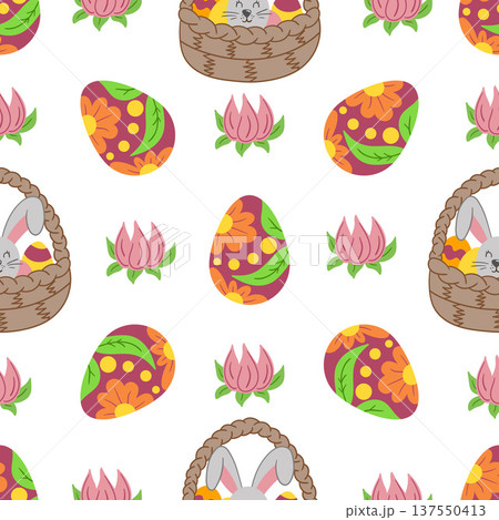 Seamless pattern. Vector illustration perfect for wrapping paper, textile, wallpaper 137550413