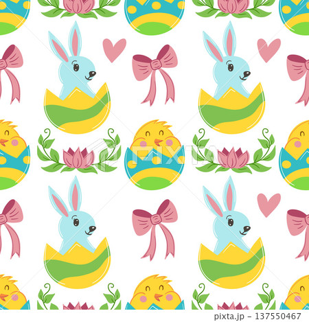 Seamless pattern. Vector illustration perfect for wrapping paper, textile, wallpaper 137550467