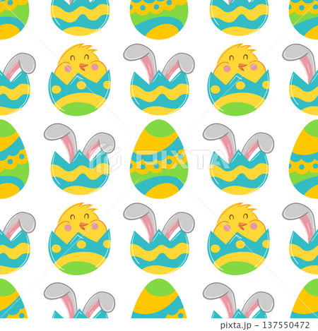 Seamless pattern. Vector illustration perfect for wrapping paper, textile, wallpaper 137550472