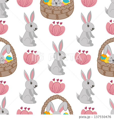 Seamless pattern. Vector illustration perfect for wrapping paper, textile, wallpaper 137550476