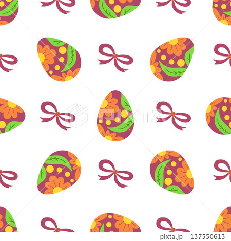 Seamless pattern. Vector illustration perfect for wrapping paper, textile, wallpaper 137550613