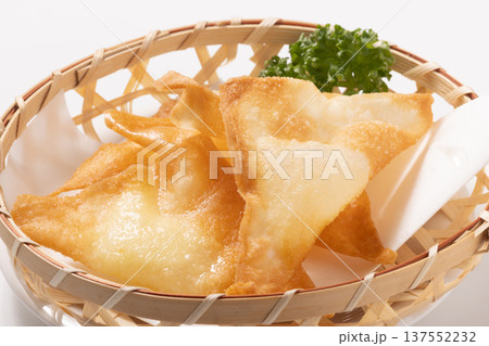チーズ包み揚げ（餃子の皮） 137552232