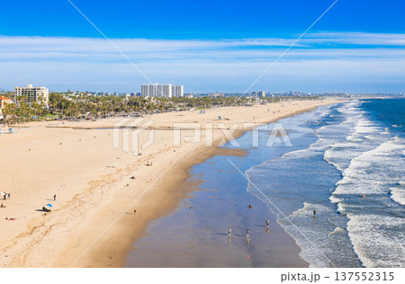 ロサンゼルス サンタモニカ・ビーチ ロサンゼルス サンタモニカ・ビーチ 137552315