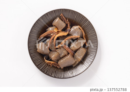 煮物(いかゲソ こんにゃく) 煮物(いかゲソ こんにゃく) 137552788