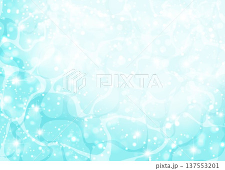 海の水面模様とキラキラ 137553201