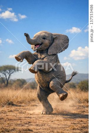 踊る小象 137553486
