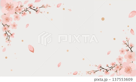 さくらのイラストデザイン さくらのイラストデザイン 137553609