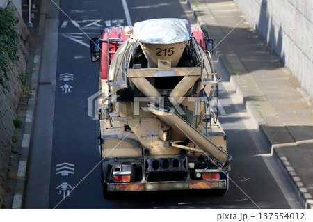 アジテータトラック（コンクリートミキサー車） イメージ 137554012