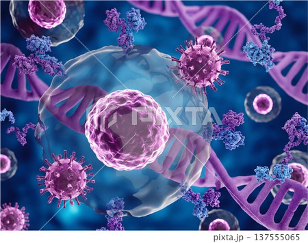 細胞とウイルス 細胞とウイルス 137555065