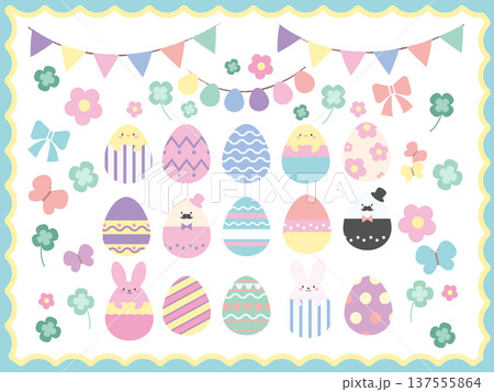 イースターのイラスト素材 137555864