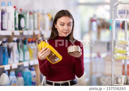buyer chooses wood and parquet products buyer chooses wood and parquet products 137556263