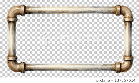 舊式管道框架插圖 137557014