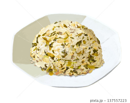 高菜チャーハン(八角皿) 高菜チャーハン(八角皿) 137557223