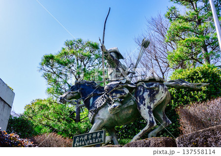 東京都　新宿区　穴八幡宮　（あなはちまんぐう）　神事高田馬場流鏑馬 137558114