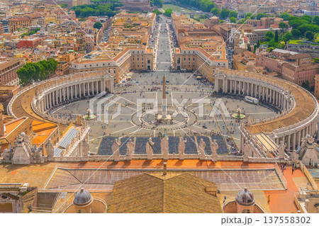 St. Peter's Basilica in the Vatican, Rome St. Peter's Basilica in the Vatican, Rome 137558302