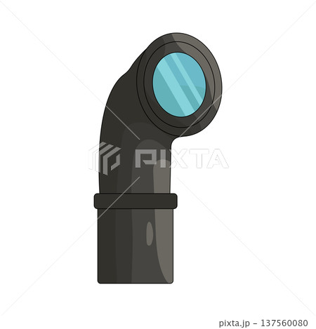 Illustration of submarine telescope Illustration of submarine telescope 137560080