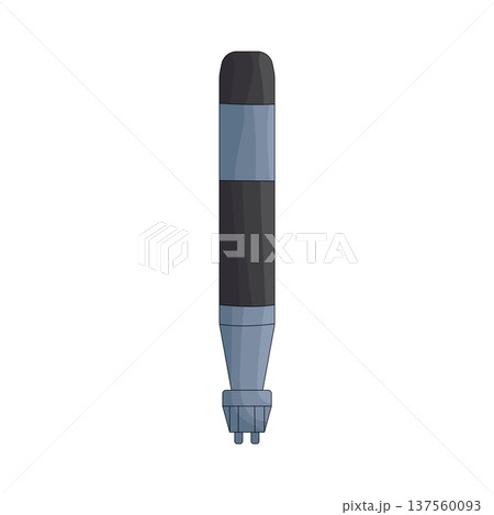 Illustration of torpedo 137560093