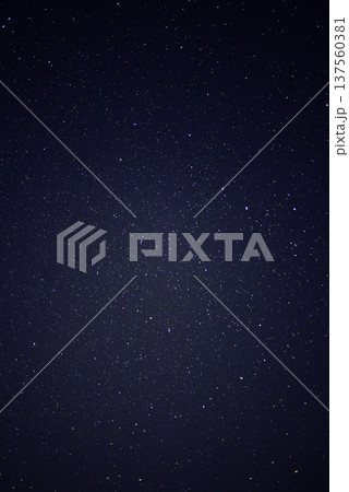 星空 北斗七星 北極星 星空 北斗七星 北極星 137560381