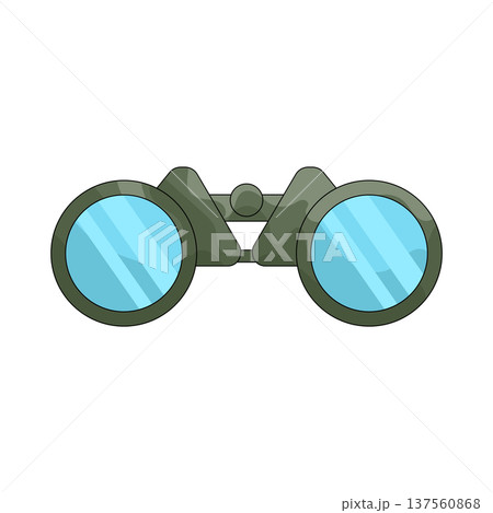 Illustration of Binoculars  137560868