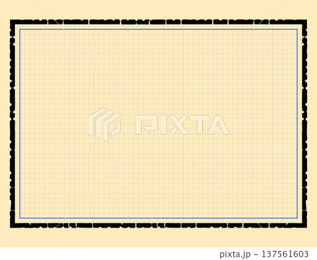 オシャレな方眼紙のテロップベース オシャレな方眼紙のテロップベース 137561603
