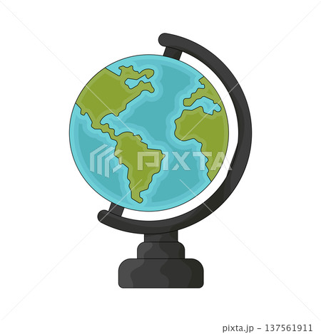Illustration of globe Illustration of globe 137561911