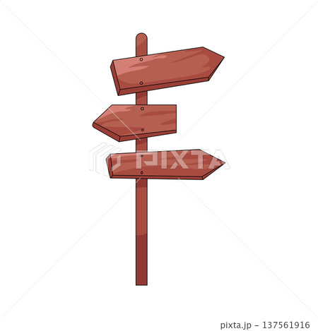 Illustration of road sign 137561916