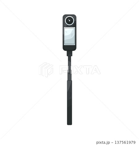 Illustration of 360 camera Illustration of 360 camera 137561979