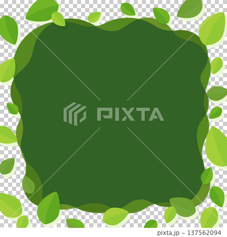 Fresh green pop frame 12_square 137562094