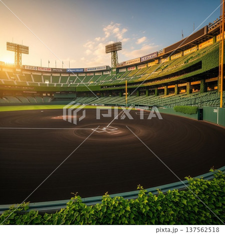 甲子園球場　ウォーターマーク除去 137562518