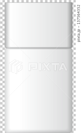 白いボトル容器 137564352