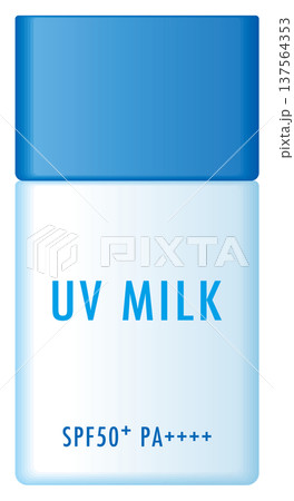 日焼け止めミルク 137564353